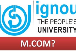 How to do MCOM from IGNOU?