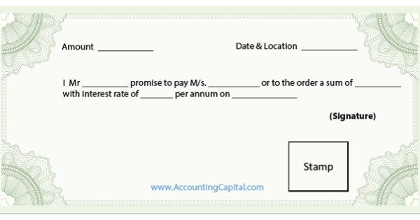 Example Of Promissory Letter from www.accountingcapital.com