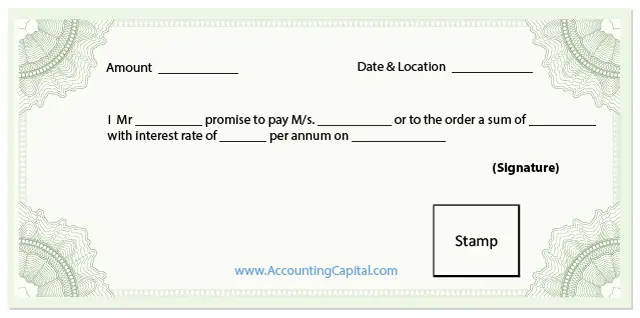 Promissory Note Template