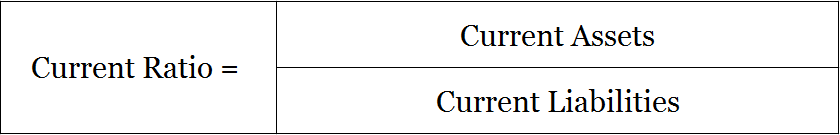 Current Ratio Formula