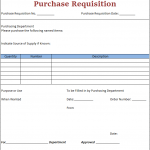 Difference between purchase requisition and purchase order?