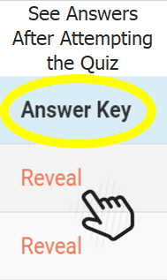 how to see answers to quiz questions