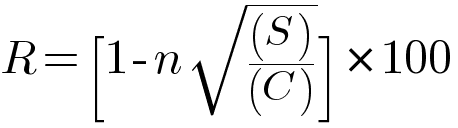 diminishing value method of depreciation formula