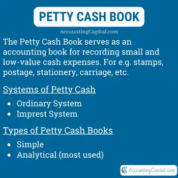 What is Petty Cash Book?
