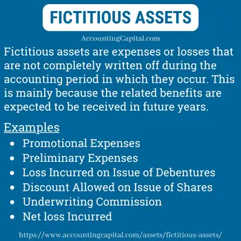 fictitious assets summary