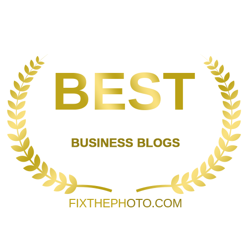 Best Business Blogs Accountingcapital's badge from fixthephoto as one of the best business blogs
